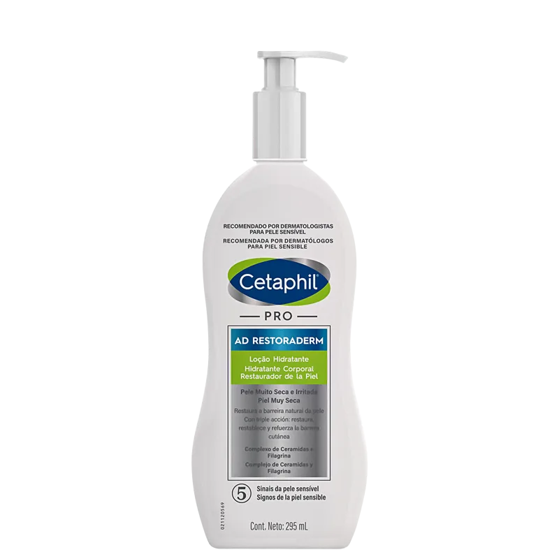 Cetaphil Pro AD Restoraderm - Loção Hidratante Hipoalergênica 295ml