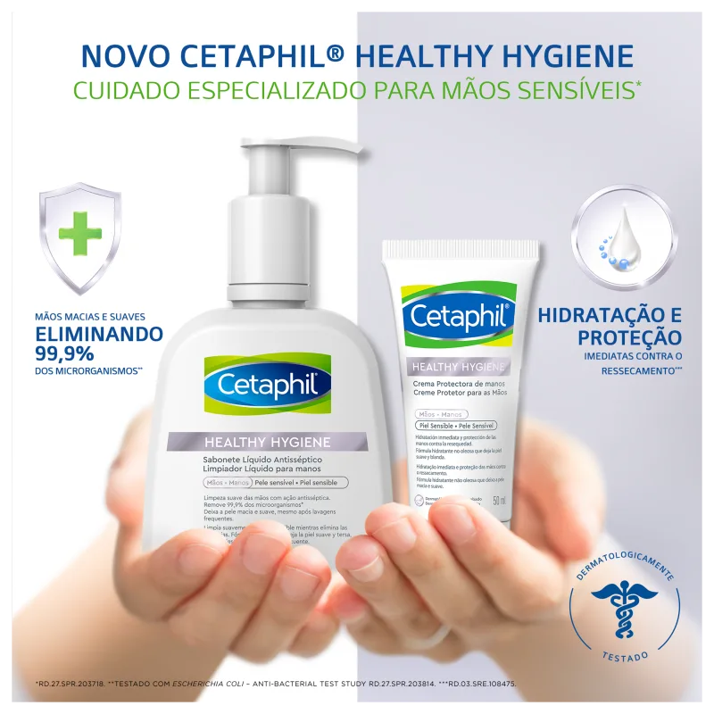 Cetaphil Healthy Hygiene - Sabonete Líquido Antisséptico 237ml - Imagem 2